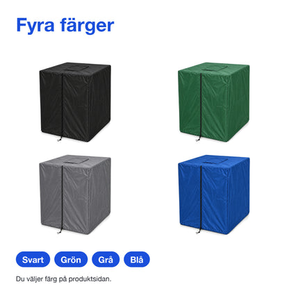 Tanköverdraget i svart, grön, grå och blå