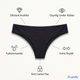 Zvarelo™ — Stringtrosan med vadderad insats som eliminerar camel toe under alla tights utan att synas