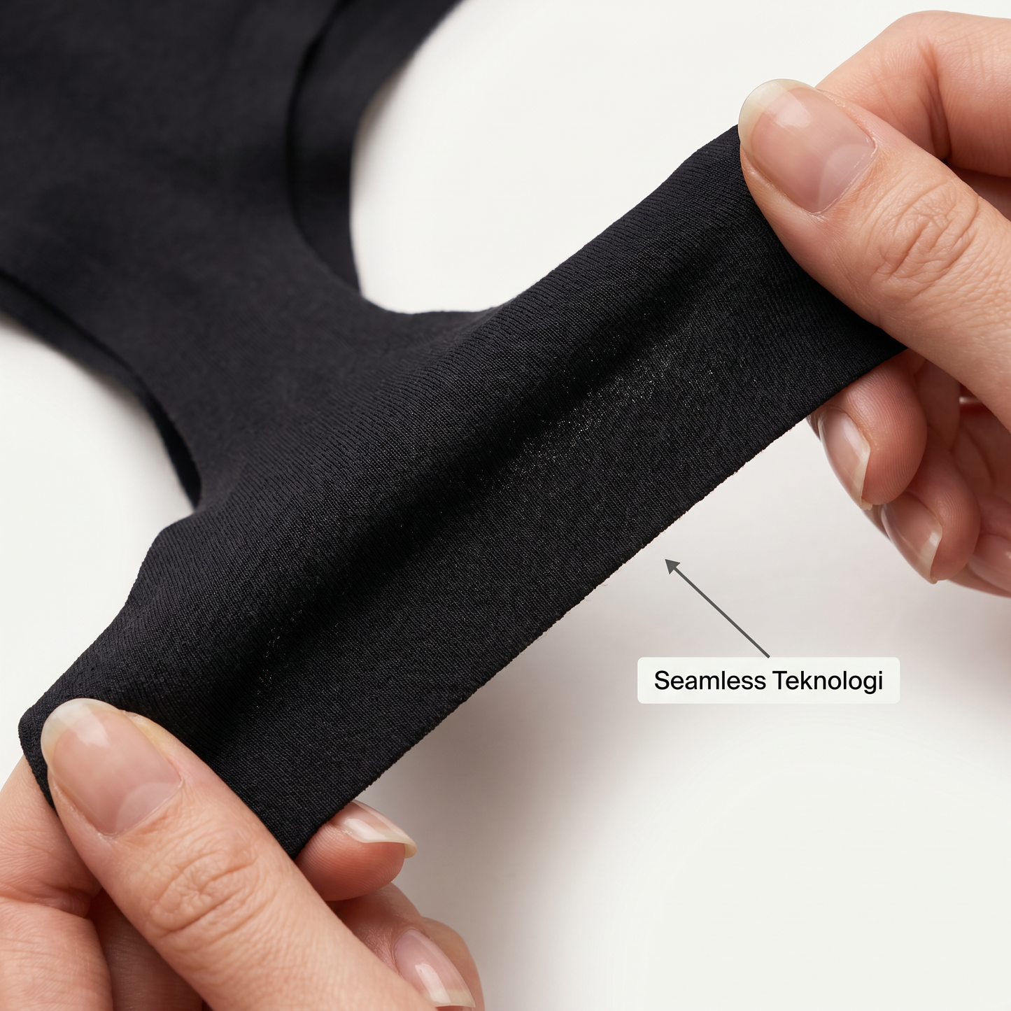 Zvarelo™ — Stringtrosan med vadderad insats som eliminerar camel toe under alla tights utan att synas