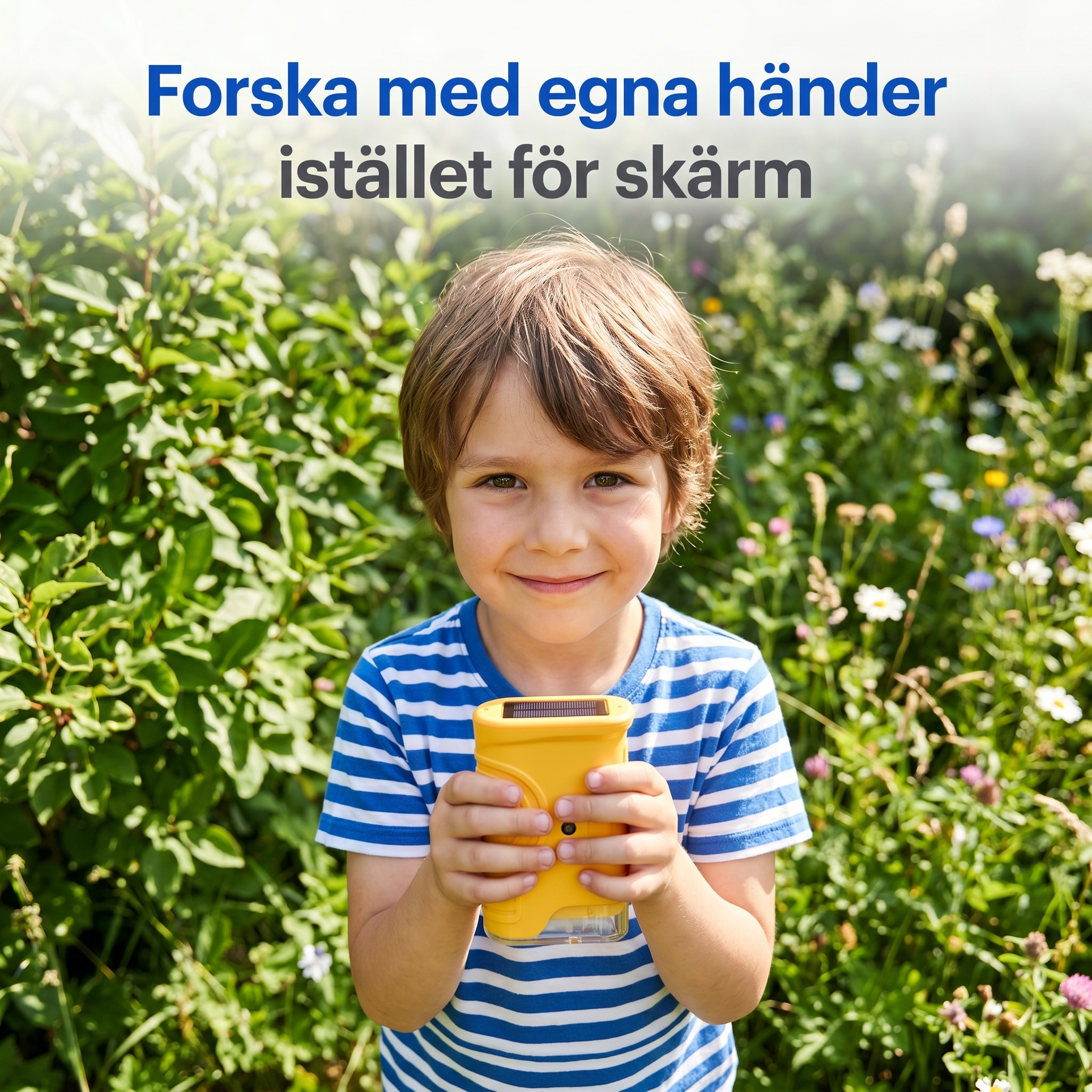 Zvarelo™ — Mikroskopet som låter barnet forska med egna händer istället för skärm