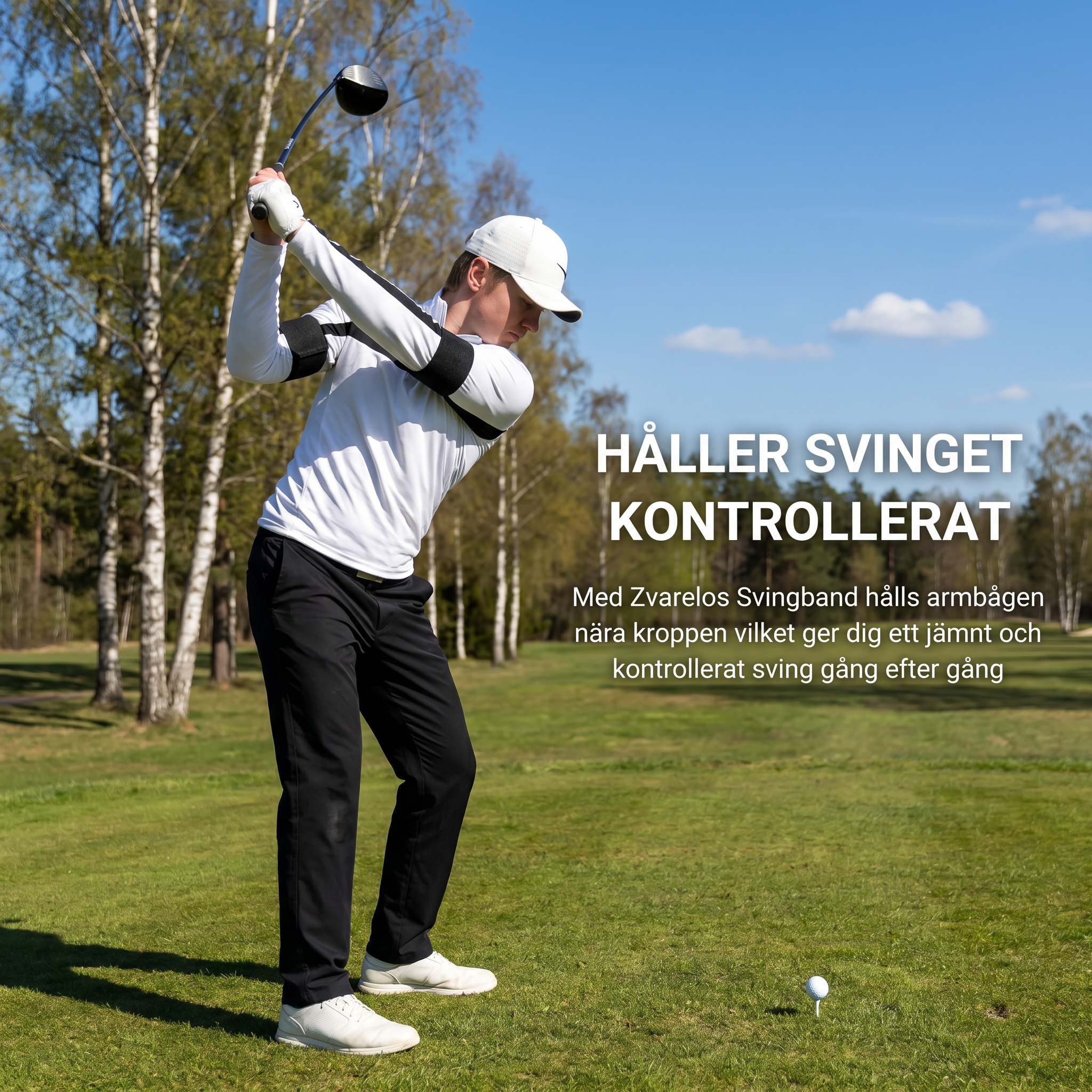 Zvarelo™ — Svingbandet som tvingar rätt höftrotation och tar bort slice och duff utan nya lektioner