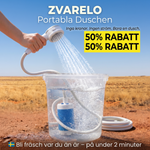 Zvarelo™ — Den Originella Portabla Duschen - Bli fräsch var du än är på under två minuter