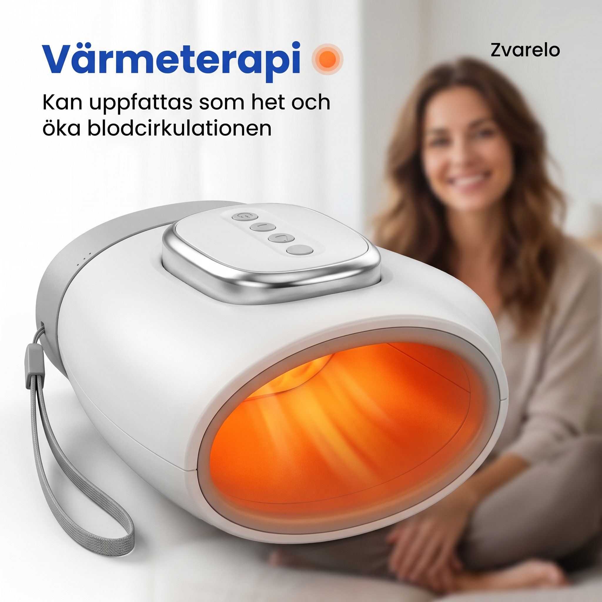 Zvarelo™ — Handmassagern med luftkompression och värme som lindrar stelhet och stickningar på 15 minuter om dagen