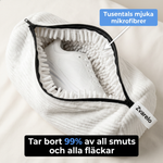 Zvarelo™ — Skoväskan med 10 000 chenille-fibrer som tvättar skorna rena i maskinen utan dunkande