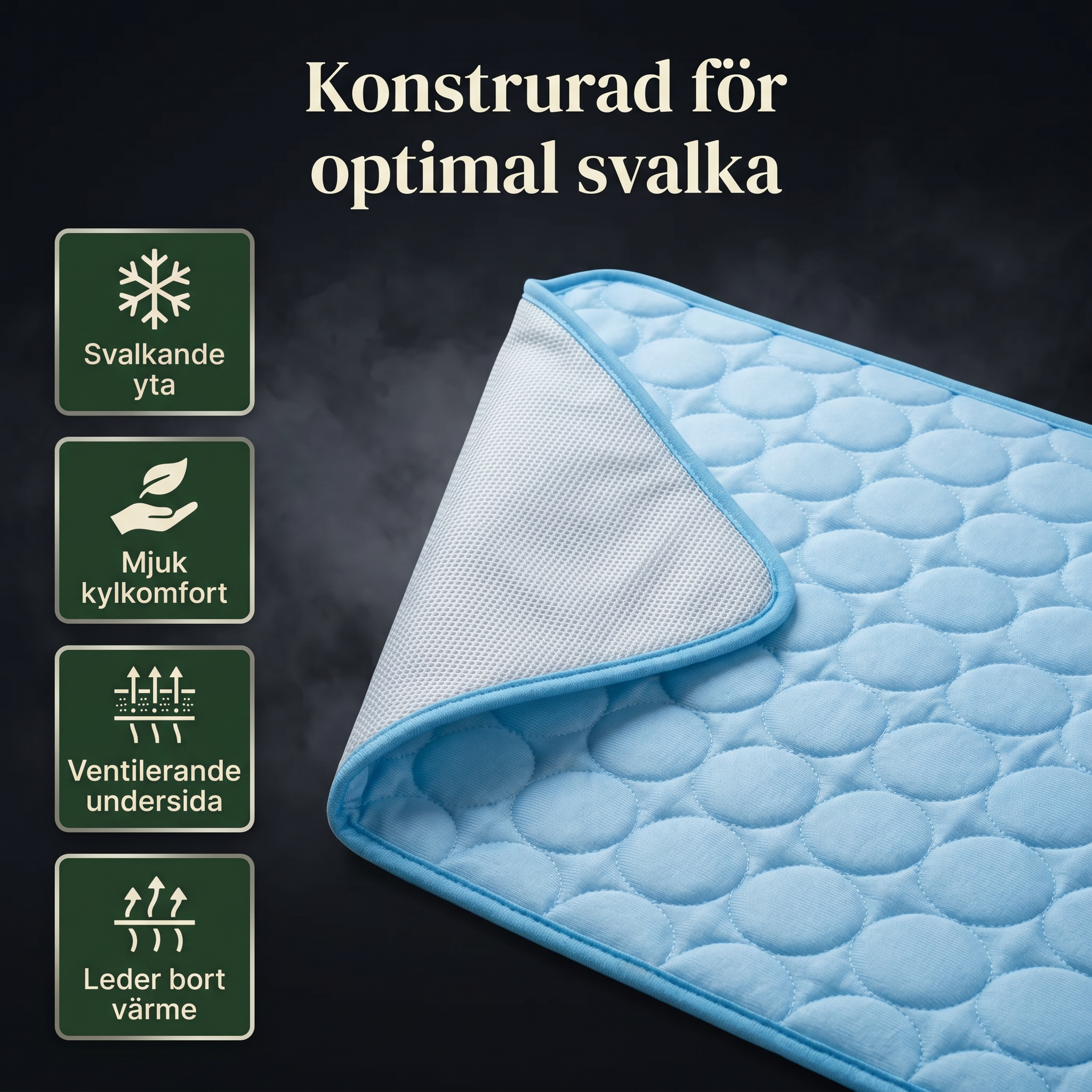 Zvarelo™ — Kylmattan som stoppar överhettningen av din hund