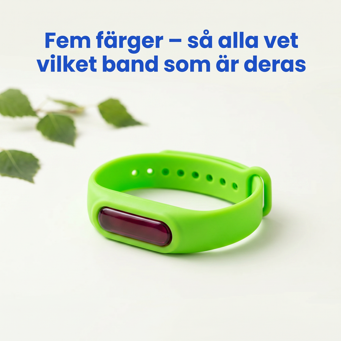 Zvarelo — Myggarmbandet som håller myggen borta utan spray på huden