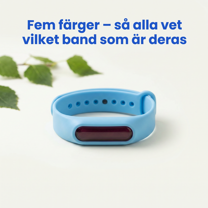 Zvarelo — Myggarmbandet som håller myggen borta utan spray på huden