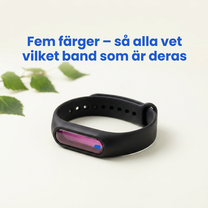 Zvarelo — Myggarmbandet som håller myggen borta utan spray på huden