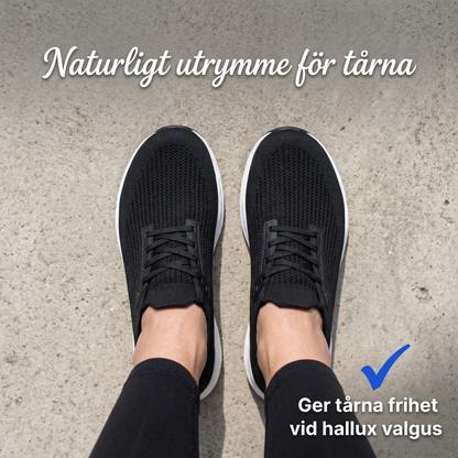 Zvarelo CloudStep — Hallux-vänliga skor med bred tåbox och sömlöst inre som låter dig gå hela dagen utan smärta