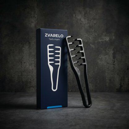 Zvarelo™ — Den Originella Stylingkammen som ger barbershop-volym på 30 sekunder
