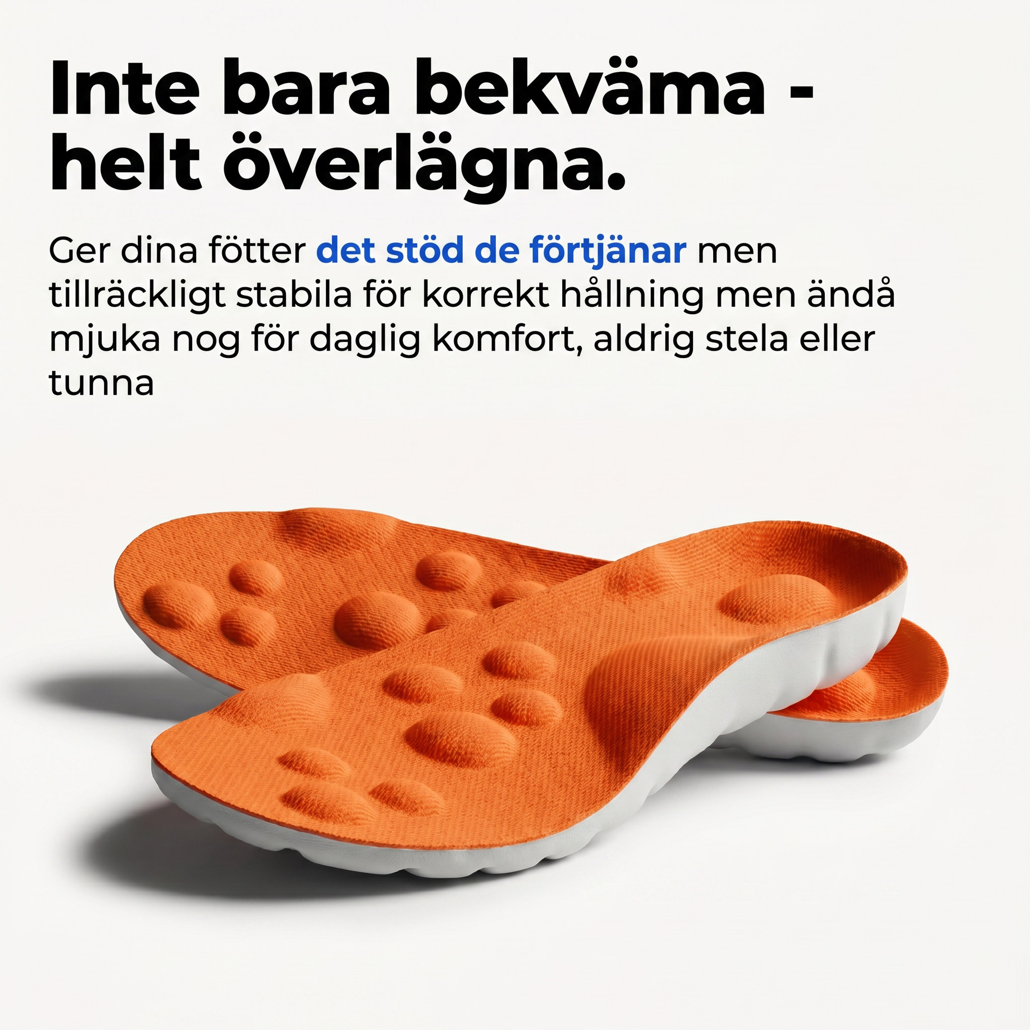 Zvarelo™ – Innersulor som korrigerar foten och tar bort smärtan