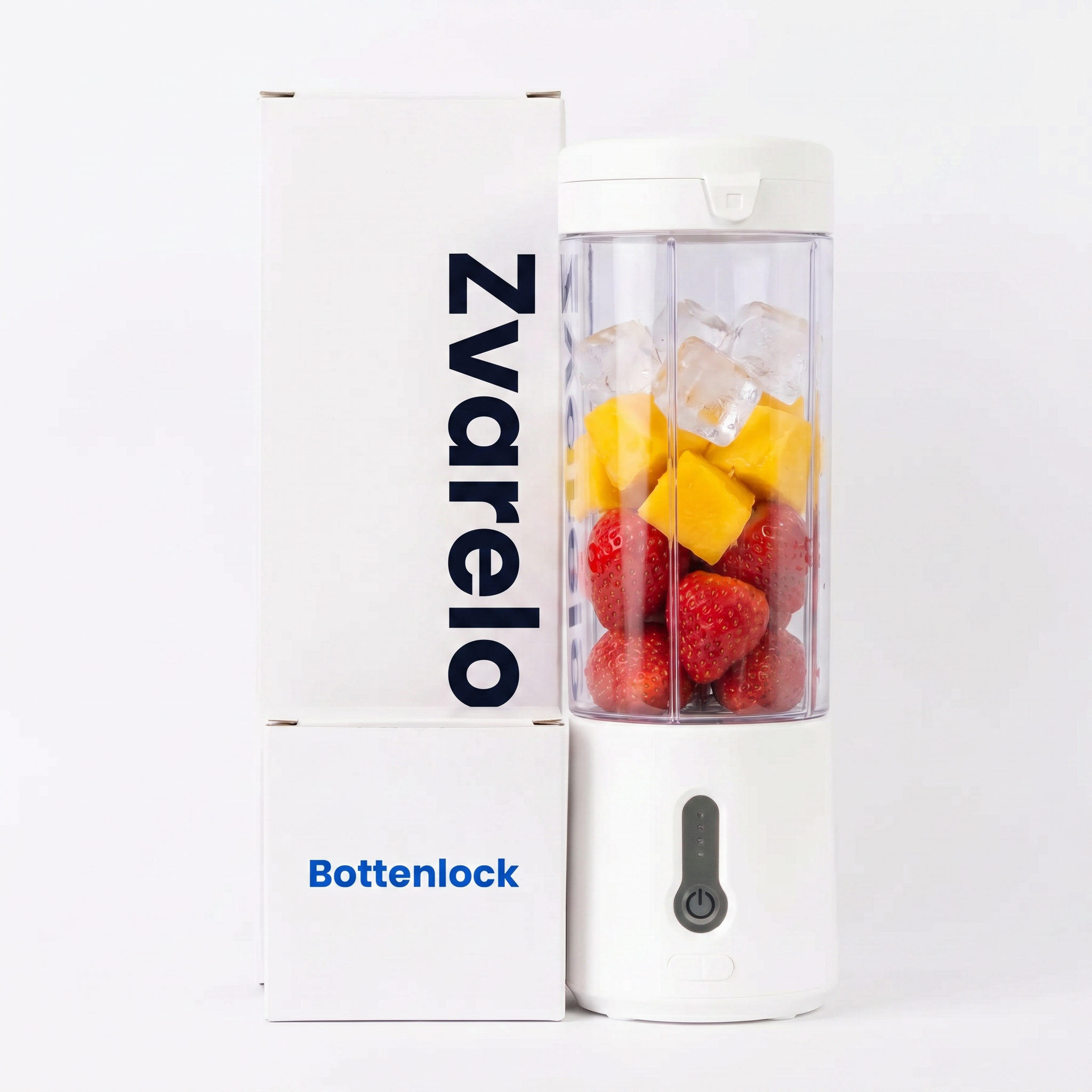 Zvarelo™ — Den trådlösa smoothiemixern som krossar frysta bär på 60 sekunder, förvandlas till en flaska och rengör sig själv