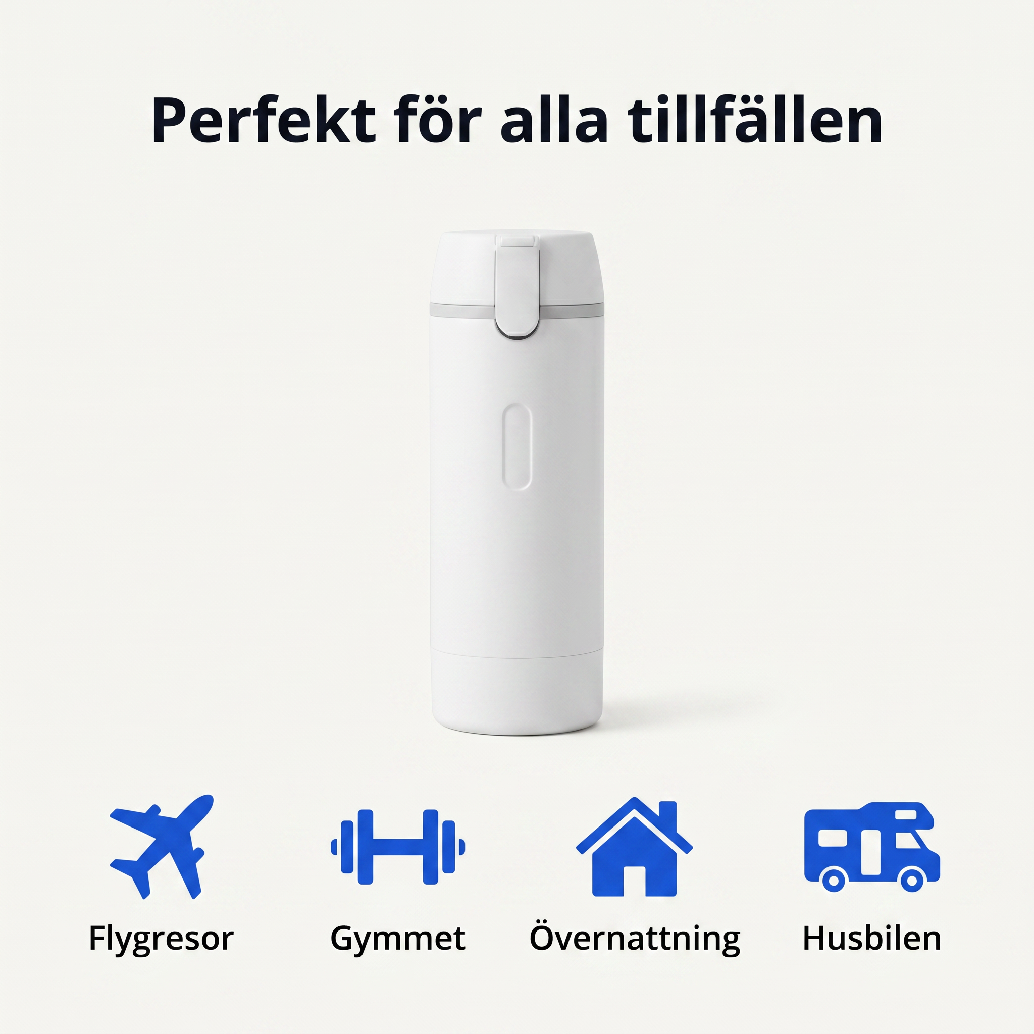 Zvarelo™ — Reseflaskan med 4 pumpar som samlar hela din rutin läckagesäkert i jackfickestorlek