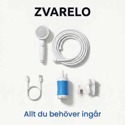 Zvarelo — Portabla Duschen som gör dig fräsch var du än är på under två minuter