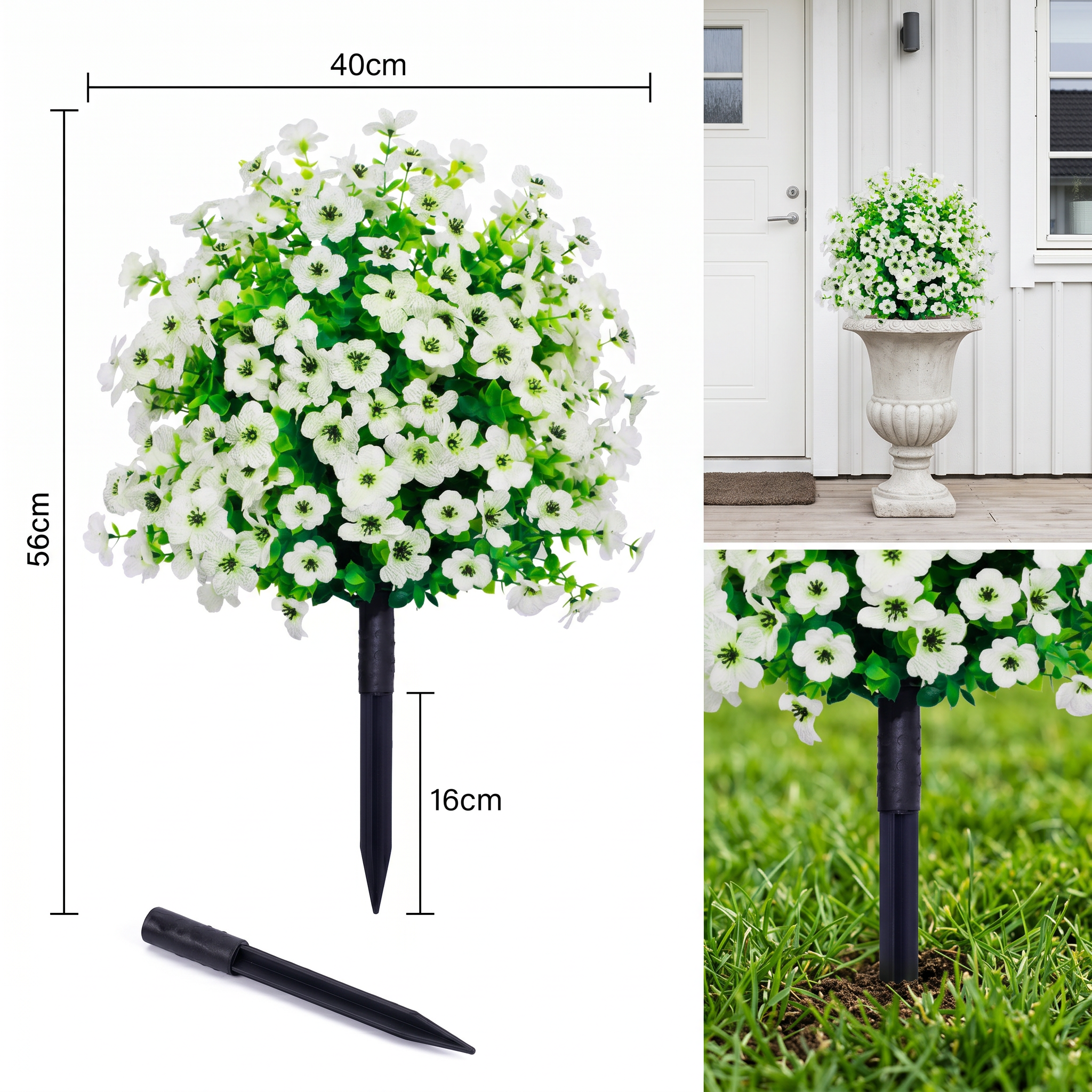 Zvarelo™ — Den Originella Konstblomman som håller sig fräsch i sol och regn utan skötsel