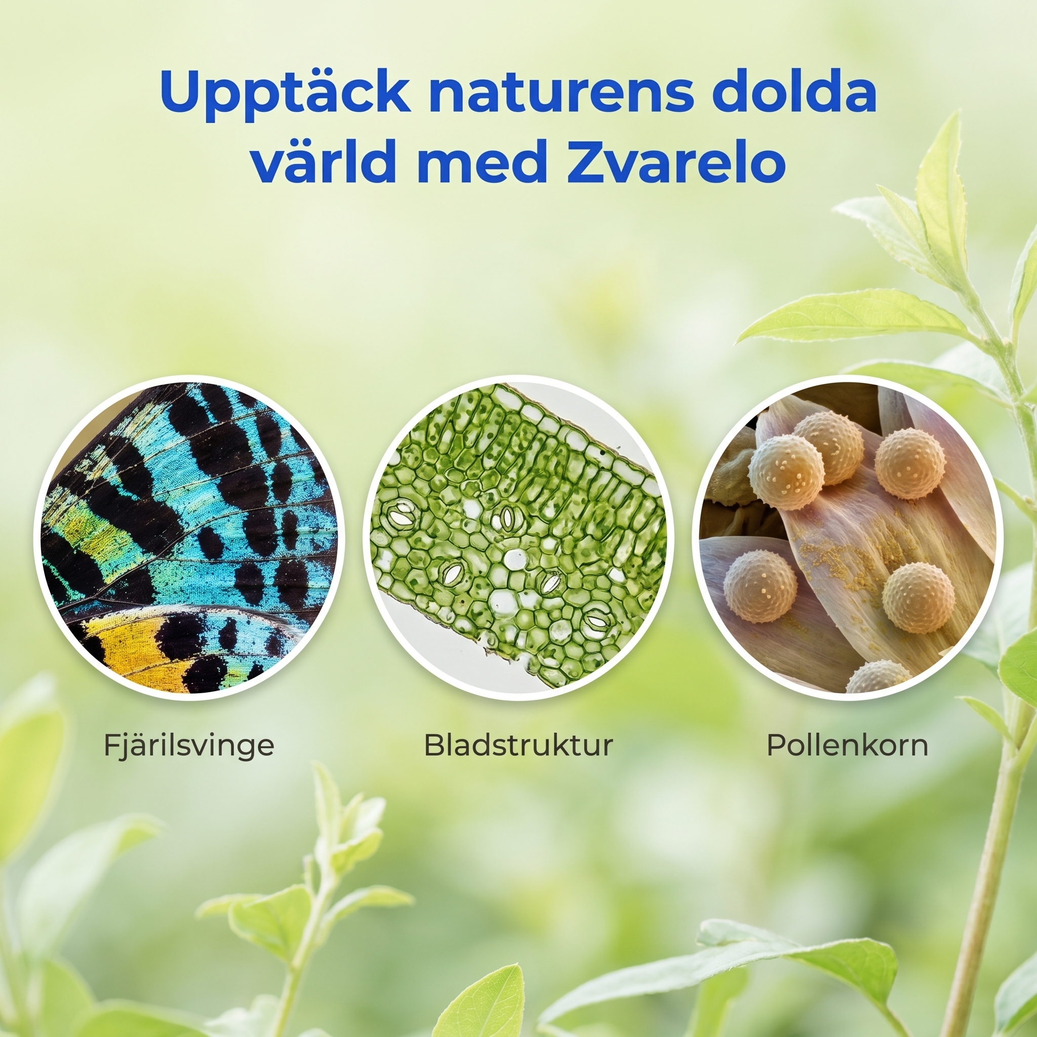 Zvarelo™ — Mikroskopet som låter barnet forska med egna händer istället för skärm