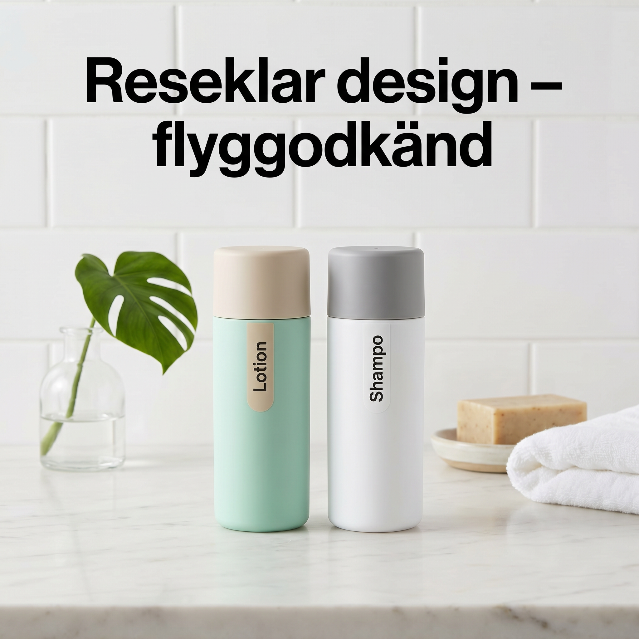 Zvarelo™ — Reseflaskan med 4 pumpar som samlar hela din rutin läckagesäkert i jackfickestorlek