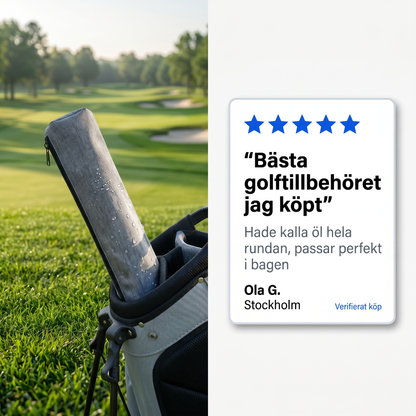 Zvarelo — Golfkylväskan som håller drycken kall från första tee till sista putt