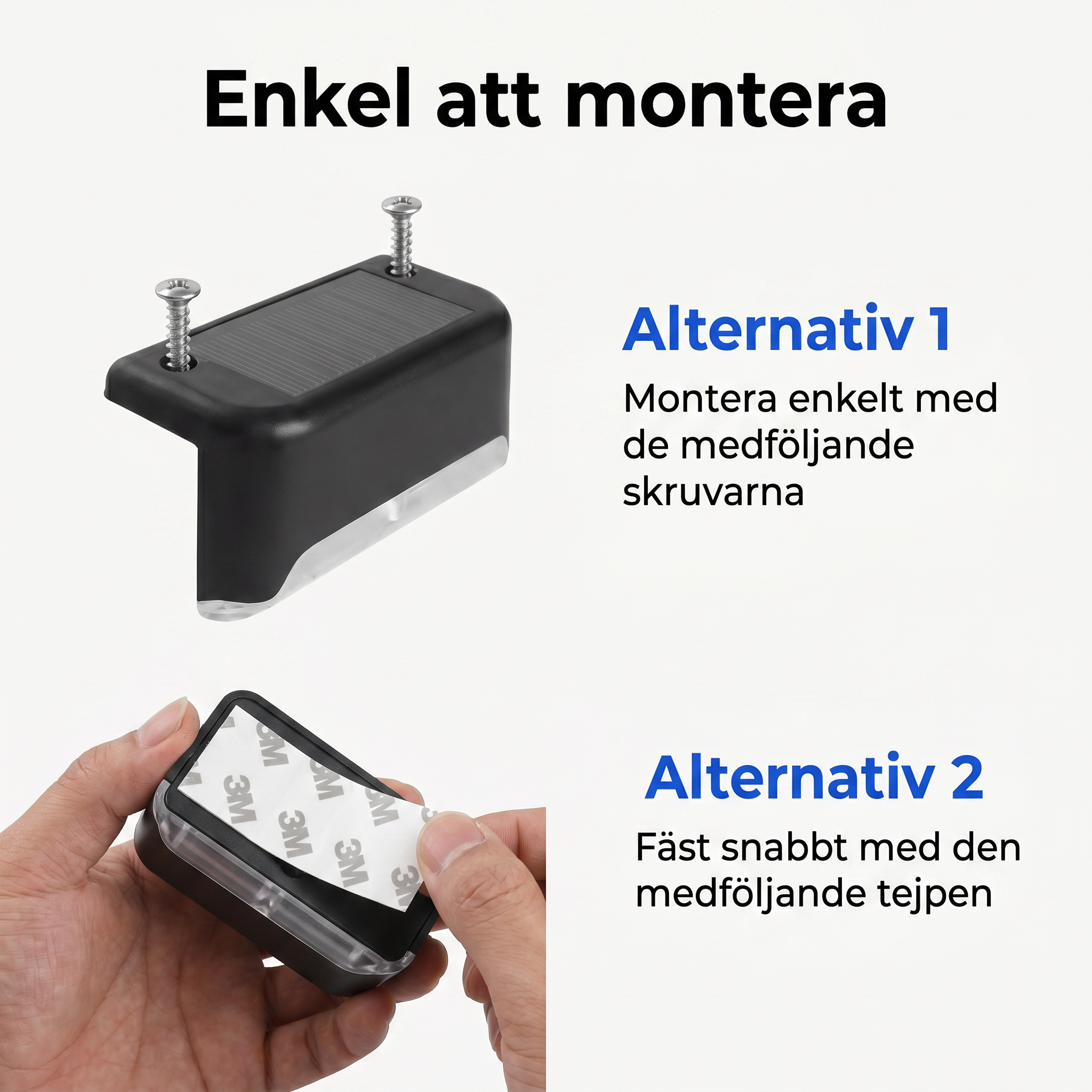 Zvarelo™ — Den Originella Solcellslampan som tänds automatiskt och klarar nordiska vintrar