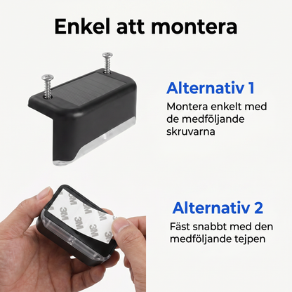 Zvarelo — Solcellslampan som tänds automatiskt och klarar nordiska vintrar