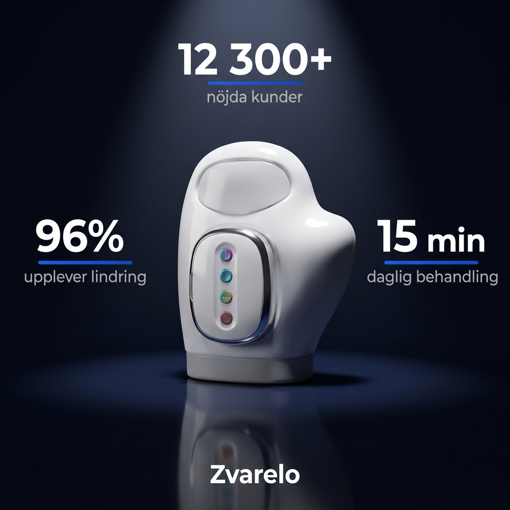 Zvarelo™ — Handmassagern med luftkompression och värme som lindrar stelhet och stickningar på 15 minuter om dagen