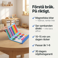 Zvarelo™ – BråkMagneten - Magnetiskt bråkspel som gör matte konkret och roligt för barn