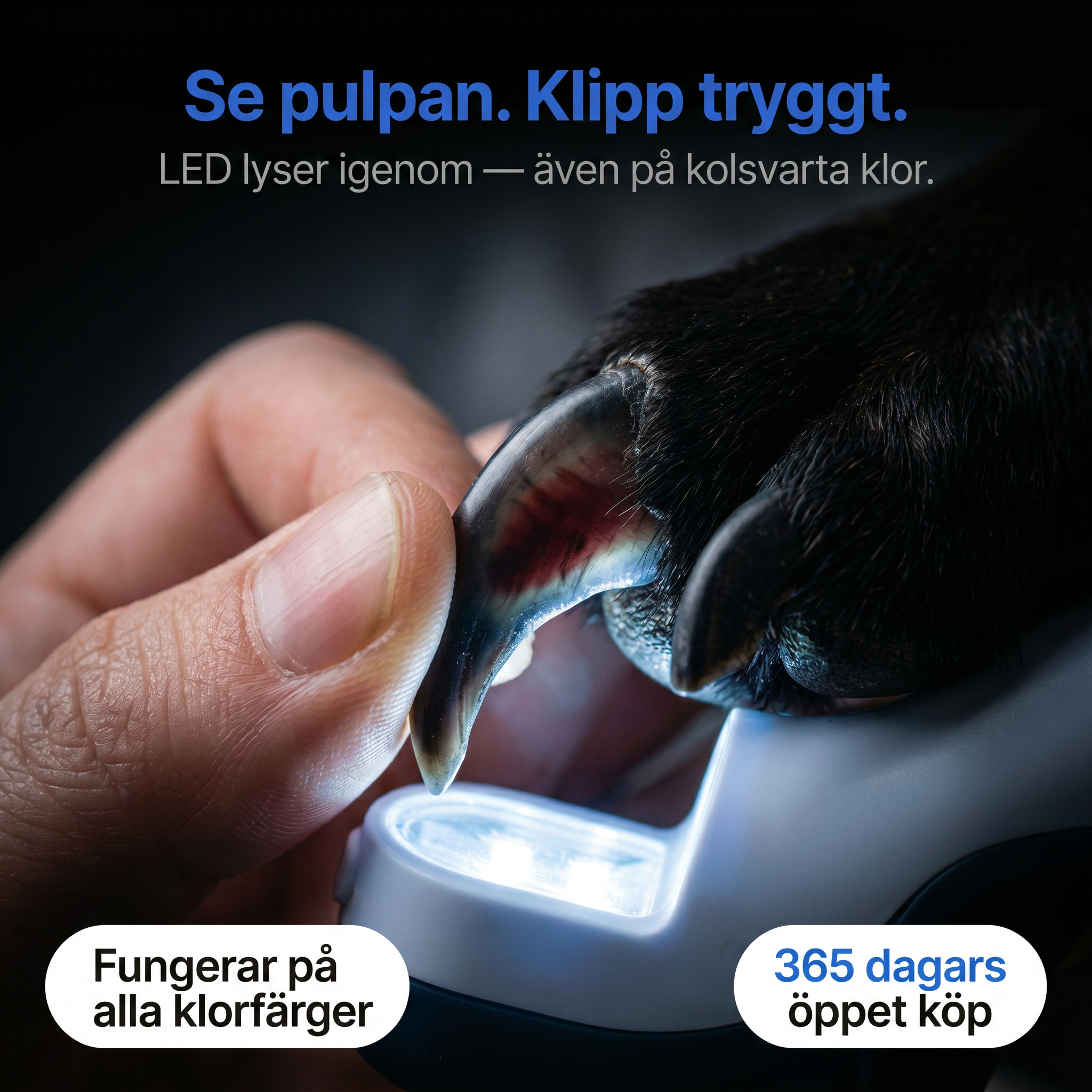 Zvarelo™ — Den Originella Kloklipparen som låter dig klippa tryggt utan att skada din hund