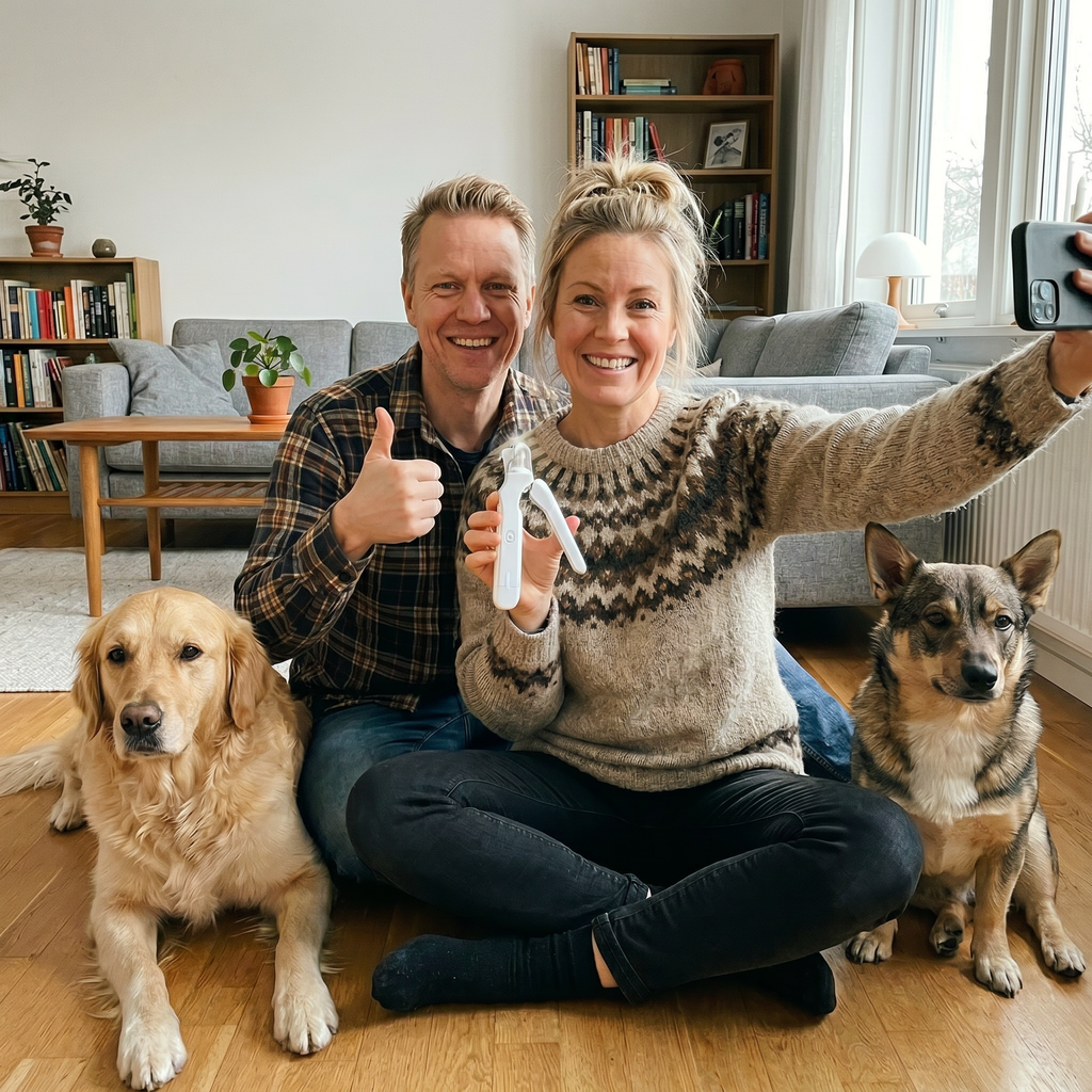 Zvarelo™ — Den Originella Kloklipparen som låter dig klippa tryggt utan att skada din hund