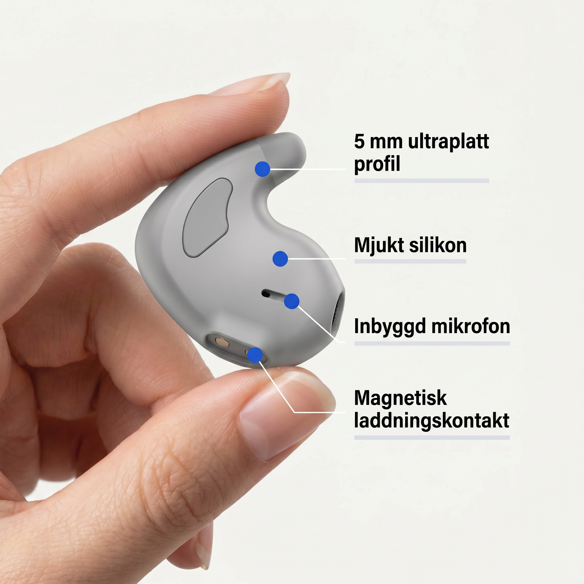 Zvarelo™ — Trådlösa Sömnhörlurar som låter dig somna med musik utan sladdar i vägen