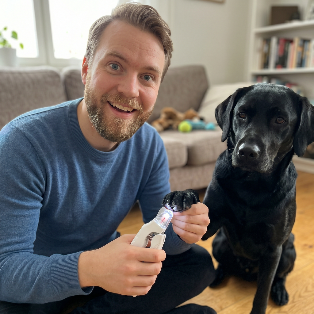 Zvarelo™ — Den Originella Kloklipparen som låter dig klippa tryggt utan att skada din hund