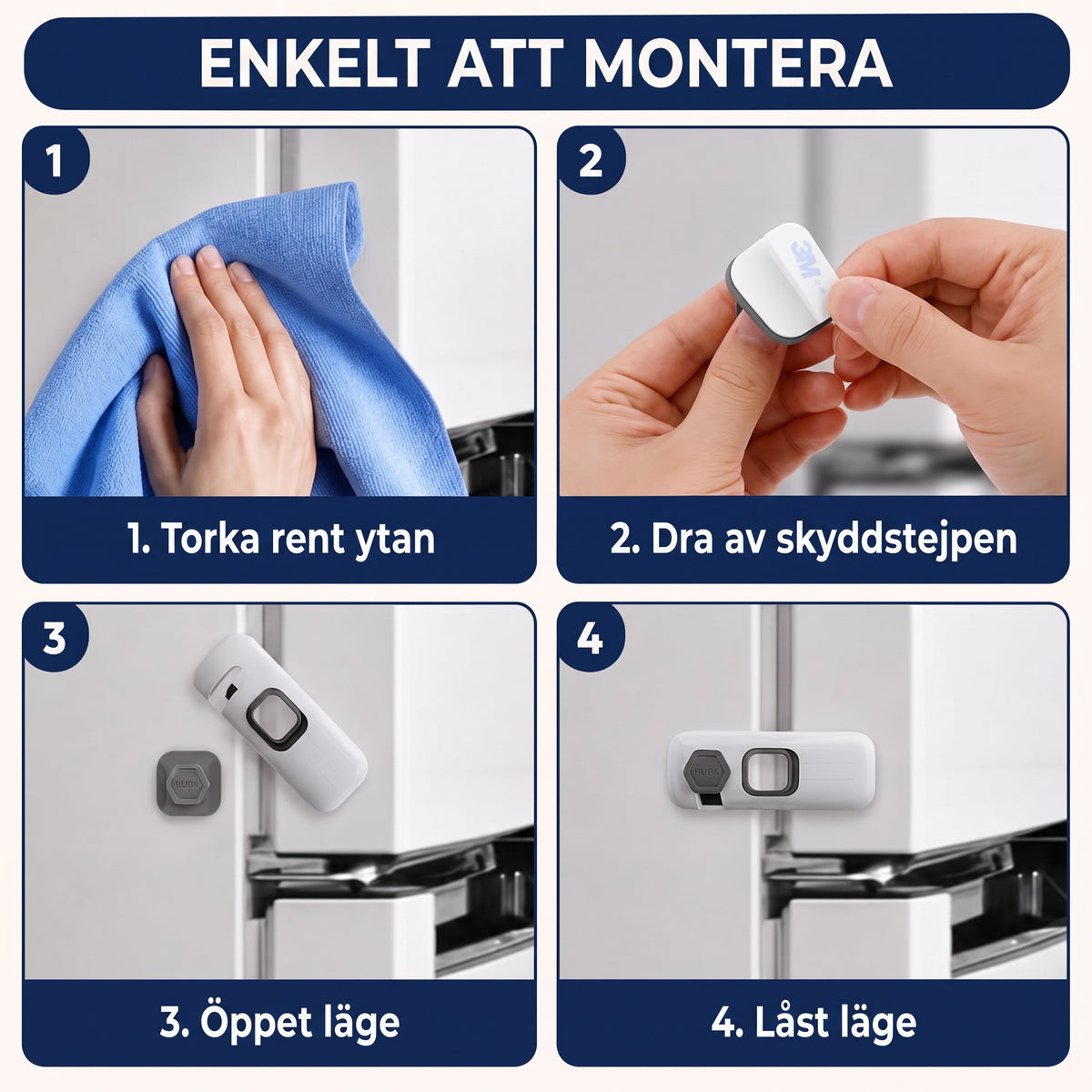 Enkelt att montera