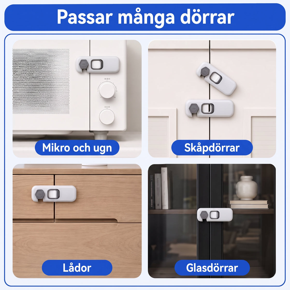 Passar många dörrar