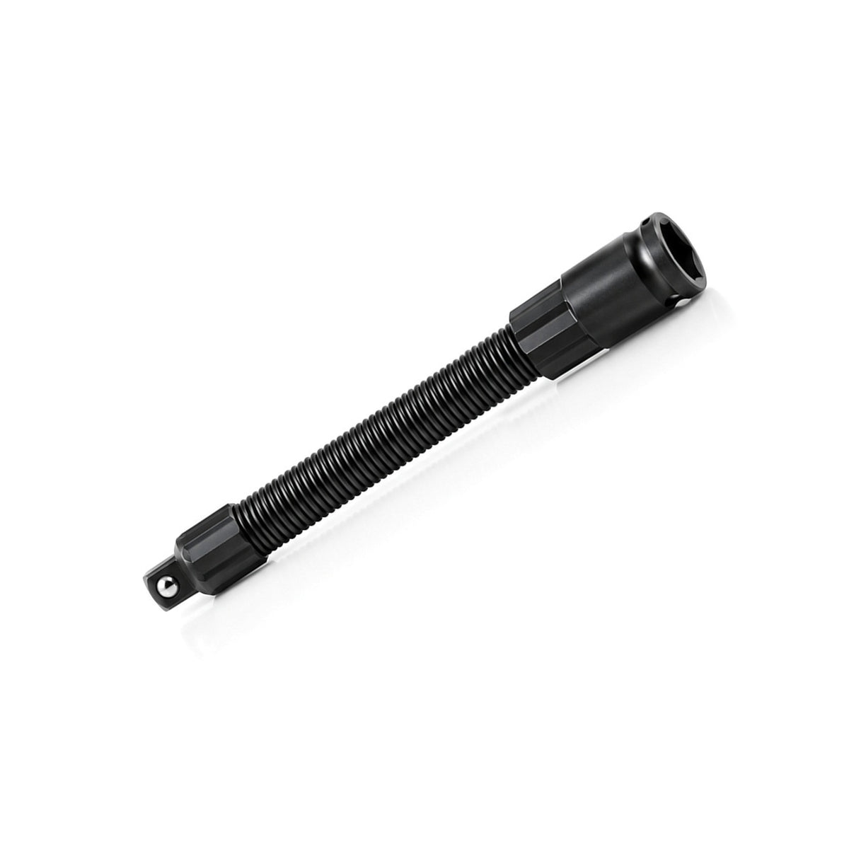 Flexibel hylsförlängare 250 mm på vit bakgrund