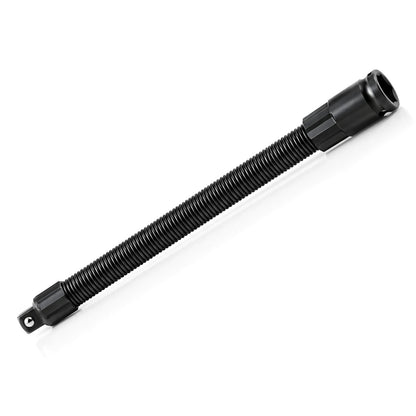 Flexibel hylsförlängare 350 mm på vit bakgrund