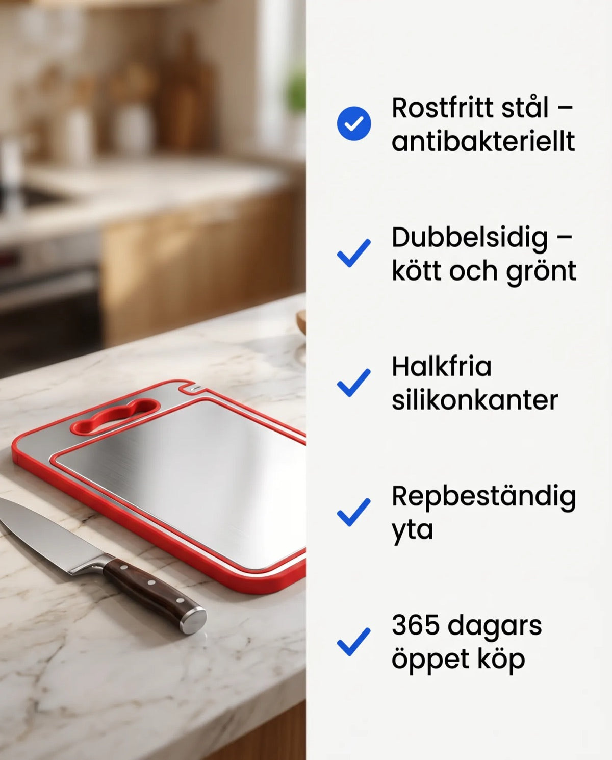 Zvarelo™ — Antibakteriella Skärbrädan som aldrig suger åt sig bakterier eller lukt