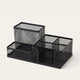 Zvarelo skrivbordscaddy i metallmesh