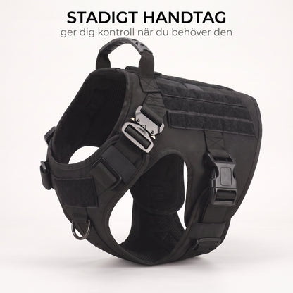Stadigt handtag pa ryggen ger kontroll