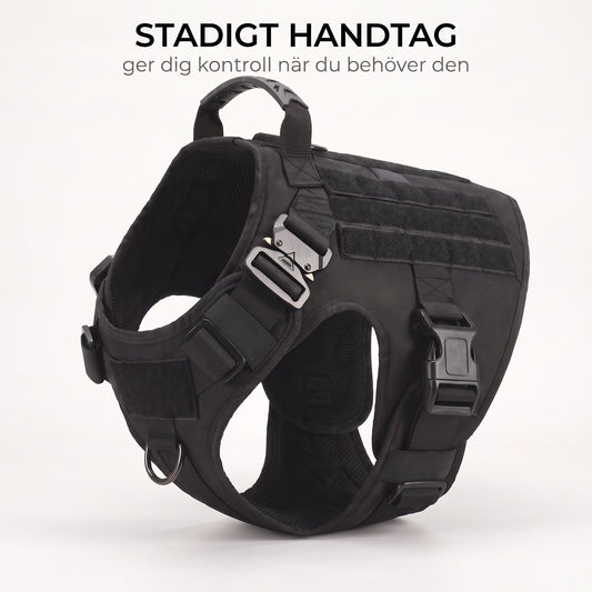 Stadigt handtag pa ryggen ger kontroll