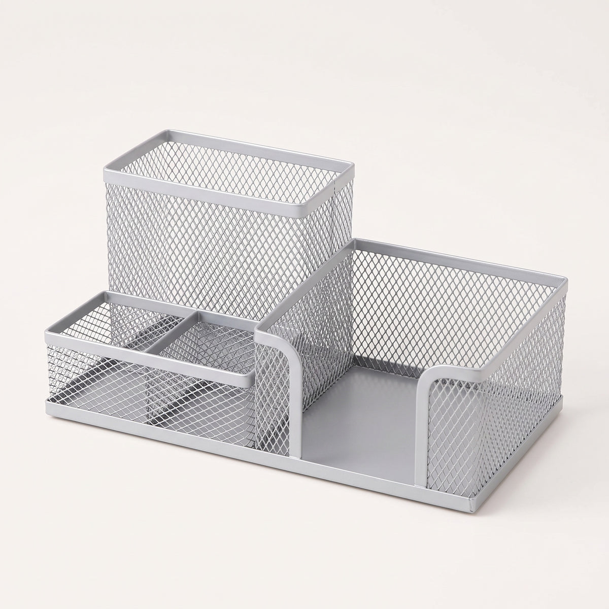 Zvarelo skrivbordscaddy i metallmesh
