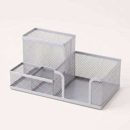 Zvarelo skrivbordscaddy i metallmesh