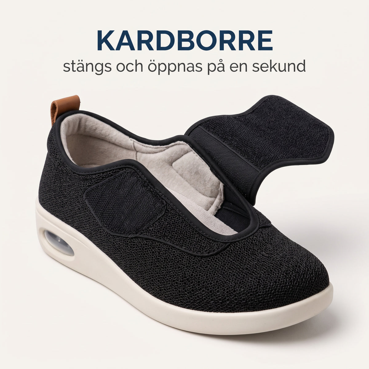 Kardborre som öppnas och stängs på en sekund