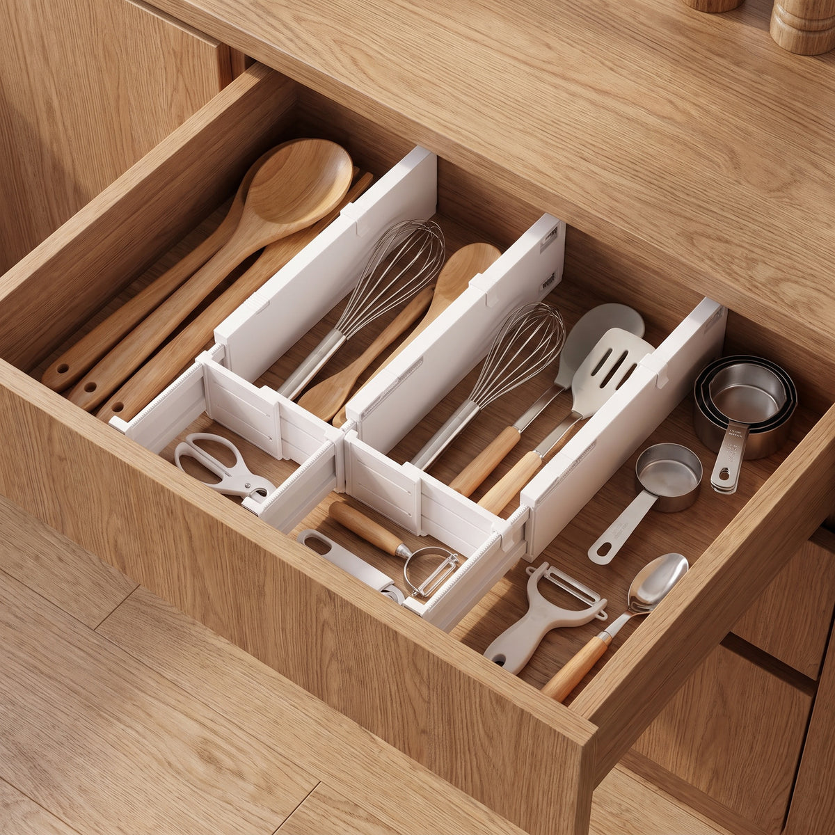 Zvarelo justerbara lådavdelare