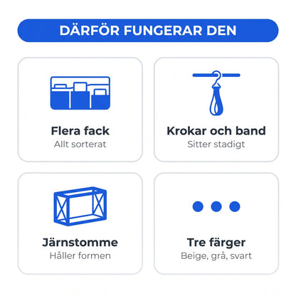 Zvarelo sängficka bedside caddy