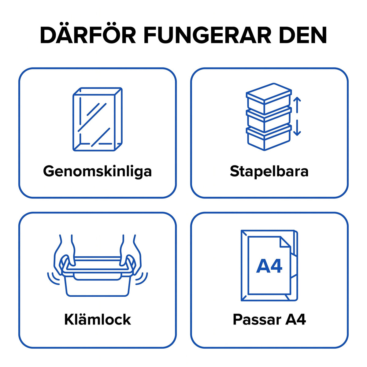 Zvarelo pappersförvaring