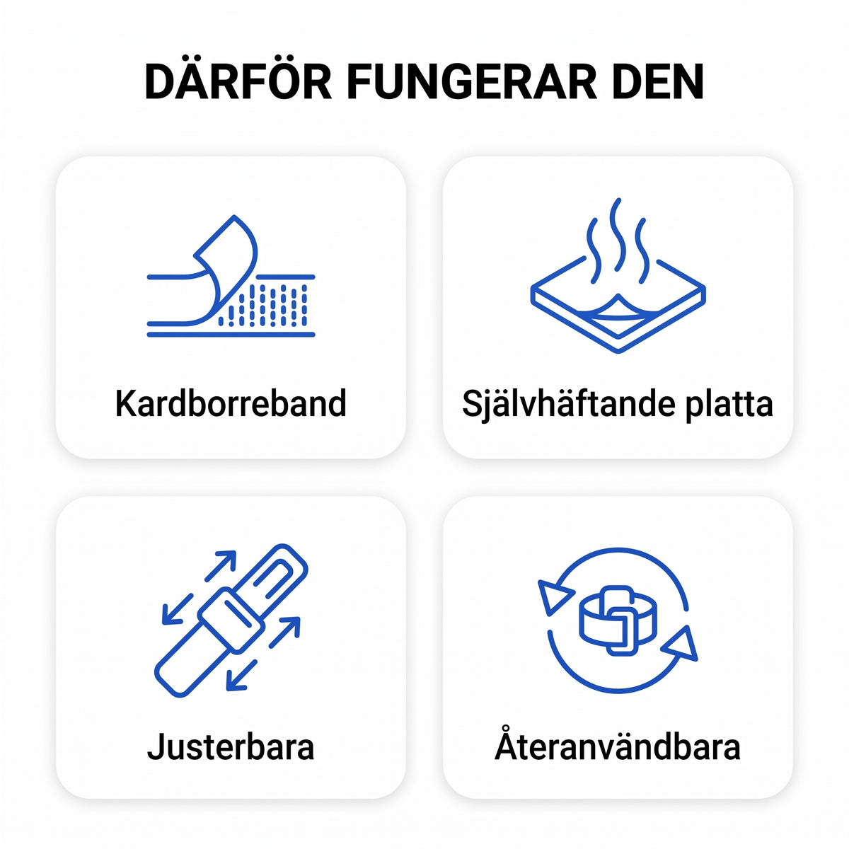 Zvarelo kabelband kardborre