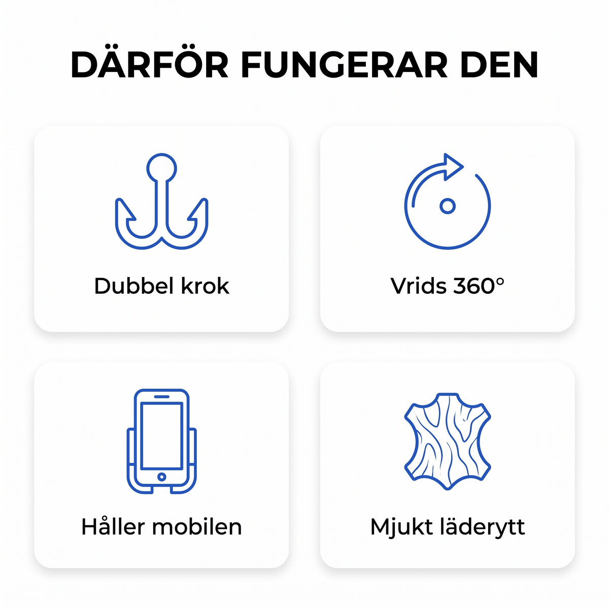 Zvarelo bilkrok nackstöd