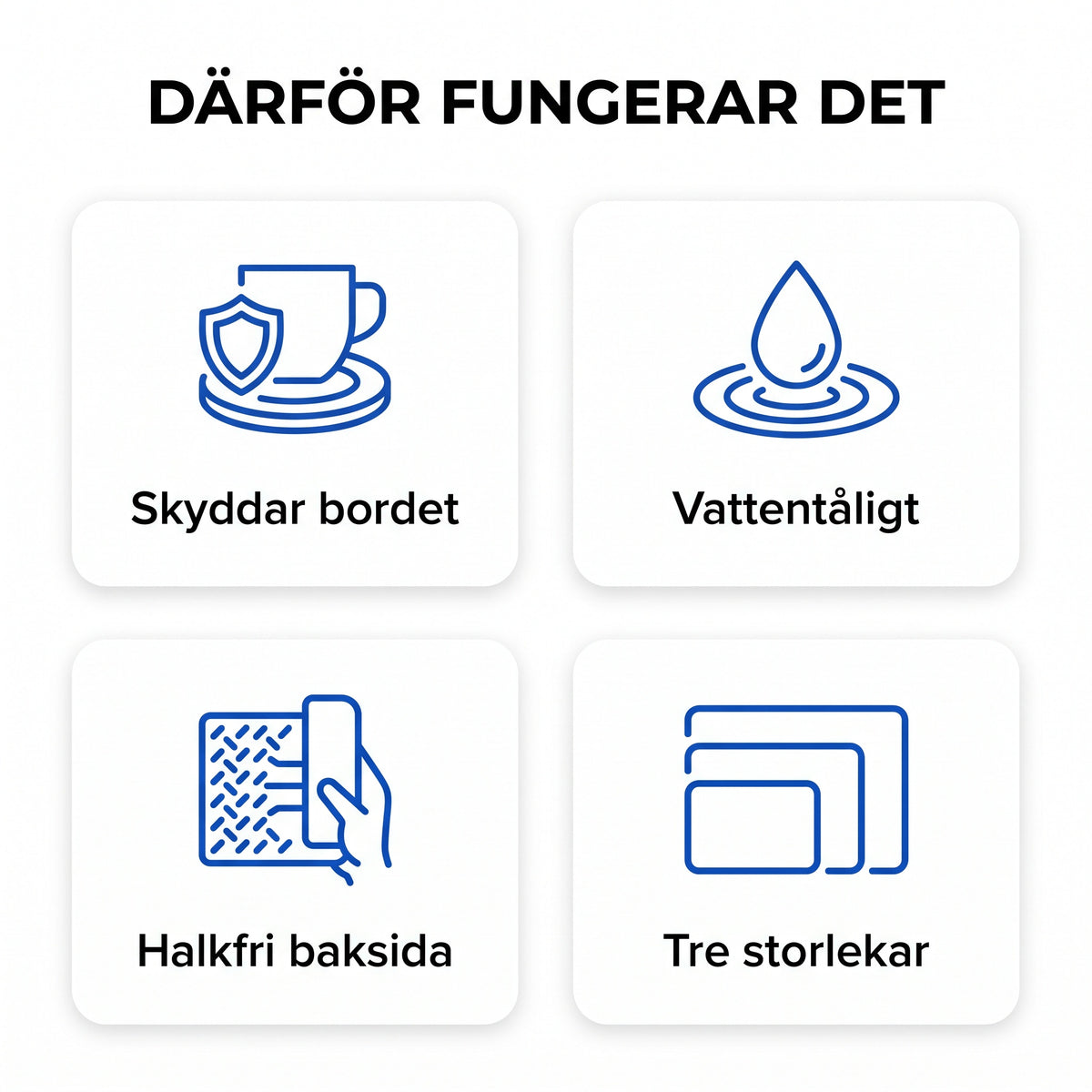 Zvarelo skrivbordsunderlägg i läder