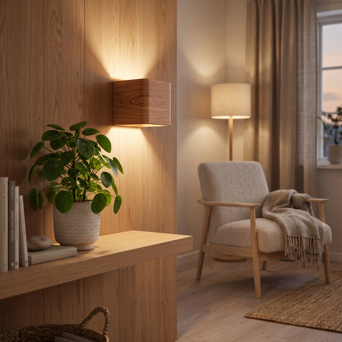 Zvarelo™ — Wabi sabi-vägglampa som låter dig måla väggen med mjukt ljus