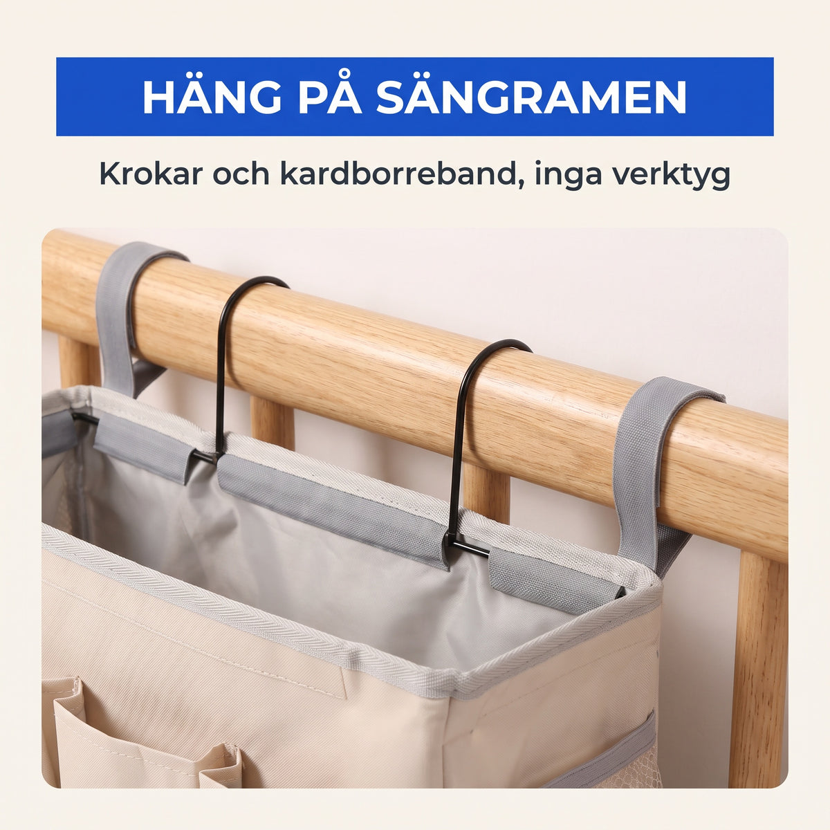 Zvarelo sängficka bedside caddy