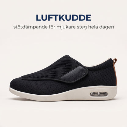 Stötdämpande luftkudde i sulan
